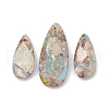 Natural Aqua Terra Jasper Pendants G-S328-003C-2