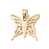 304 Stainless Steel Pendants STAS-I135-32G-01-1