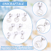 8 Pairs 8 Styles 304 Stainless Steel Cuff Earings EJEW-UN00005-5