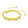 Adjustable Nylon Cord Braided Bead Bracelets BJEW-MZ00163-02-2