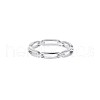 Simple Style 925 Sterling Silver Finger Rings FS-WG80334-03-4