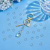 Unicraftale 300Pcs 304 Stainless Steel Open Jump Rings STAS-UN0058-56G-04-2