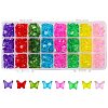 Transparent Acrylic Beads TACR-PH0001-10-1