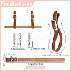 Adjustable Leather Hanging Straps DIY-WH0888-212-2