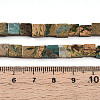 Natural Verdite Stone Beads Strands G-N346-05A-02-5