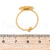 304 Stainless Steel Enamel Cuff Rings RJEW-D306-31G-3