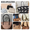   3 Pairs 3 Colors Cowhide Leather Sew On Bag Handles FIND-PH0010-62-5