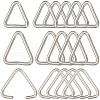SOFPLATE 600Pcs 3 Style 304 Stainless Steel Triangle Linking Ring STAS-SP0001-79-1
