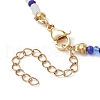 Boho Glass Beads & Shell Pearl Beaded Necklaces NJEW-JN04975-6