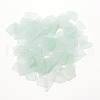 Sea Glass Chip Beads GLAA-WH0031-11B-1