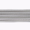 Tarnish Resistant 304 Stainless Steel Round Snake Chains CHS-K007-06C-01-1