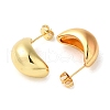 Rack Plating Brass Stud Earrings EJEW-U012-07G-2