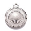 Non-Tarnish 304 Stainless Steel Pendants STAS-H119-09P-1
