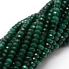 Dyed Natural Malaysia Jade Rondelle Beads Strands G-E316-2x4mm-05-3