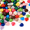 130Pcs 13 Colors Opaque Acrylic Beads OACR-TA0001-37-11