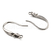 316 Surgical Stainless Steel Earring Hooks STAS-G310-19P-2
