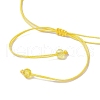 Electroplate Glass Beaded Braided Bead Bracelets BJEW-MZ00183-05-5