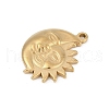 304 Stainless Steel Pendants STAS-D366-01F-G-2
