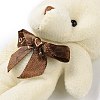 PP Cotton Mini Animal Plush Toys Bear Pendant Decoration HJEW-C002-03C-3