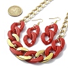Acrylic Chains Jewelry Set SJEW-JS01288-01-2