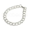 Tarnish Resistant Fashionable 304 Stainless Steel Cuban Link Chain Bracelets STAS-A028-B058P-1