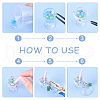 Olycraft DIY Mini Sundae Cups Keychain Making Kit DIY-OC0011-48-4