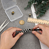 3Pcs 3 Colors Brass Beads KK-FG0001-21-3