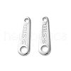 304 Stainless Steel Charms STAS-V007-03A-P-1