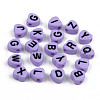 Opaque Acrylic Enamel Beads X-MACR-S273-37E-1