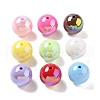 UV Plating Iridescent Acrylic Beads MACR-D032-05-1