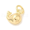 Brass Pendants KK-Z073-01G-2