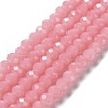 Baking Painted Imitation Jade Glass Bead Strands DGLA-A034-J6MM-A3-1