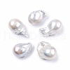 Natural Baroque Keshi Pearl Beads PEAR-N020-J13-1