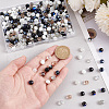   384Pcs 12 Colors Electroplate Glass Beads EGLA-PH0001-51-3
