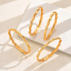 4Pcs Elegant Wave Zinc Alloy Bangle Set for Women HJ1399-1-3
