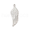 Non-Tarnish 304 Stainless Steel Pendants STAS-E176-08P-3