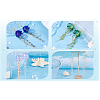 Glass Pendants PALLOY-TAC0114-15