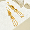 Alloy Tassel Hoop Earrings BH8602-5
