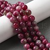Natural Watermelon Tourmaline Bead Strands G-NH0006-A01-02-7