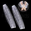 Polyester Detachable Mesh Puff Sleeves AJEW-WH0270-358-1