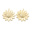 Brass Pendants KK-B134-01G-1