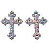 Rainbow Color Alloy Big Pendants PALLOY-N156-174-NR-2