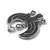 304 Stainless Steel Big Pendants STAS-G219-14-3
