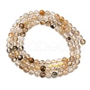 Natural Rutilated Quartz Beads Strands G-D314-A01-4mm-3