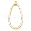 Rack Plating Brass Enamel Pendants KK-G515-10G-2