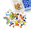 Rainbow Color Seed Beads DIY Earring Making Kits DIY-FS0006-68-3
