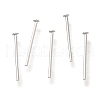 Brass Flat Head Pins KK-H502-01A-S-1