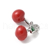Brass Enamel Pendants KK-P290-12P-02-2