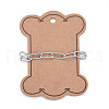 Tarnish Resistant 3.28 Feet 304 Stainless Steel Paperclip Chains X-CHS-F012-05P-3
