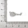 Brass Micro Pave Cubic Zirconia Pendants KK-M322-22P-3